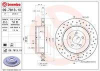 BREMBO 0978131X Bremsscheibe