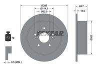 TEXTAR 92171603 Bremsscheibe