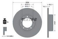 TEXTAR 92230503 Bremsscheibe