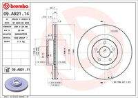 BREMBO 09A92111 Bremsscheibe