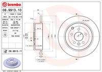 BREMBO 08991311 Bremsscheibe