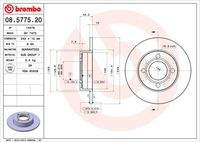 BREMBO 08577520 Bremsscheibe