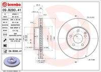 BREMBO 09B28041 Bremsscheibe