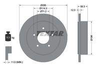 TEXTAR 92169100 Bremsscheibe