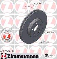ZIMMERMANN 400552230 Bremsscheibe