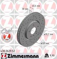 ZIMMERMANN 430262952 Bremsscheibe