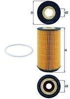 KNECHT OX557D Ölfilter