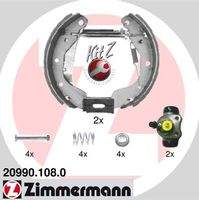ZIMMERMANN 209901080 Bremsbackensatz