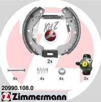 ZIMMERMANN 209901080 Bremsbackensatz