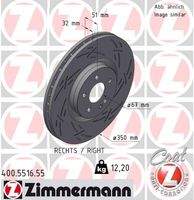 ZIMMERMANN 400551655 Bremsscheibe