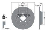 TEXTAR 92303503 Bremsscheibe