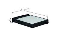 KNECHT LA175 Filter, Innenraumluft
