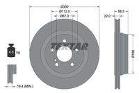 TEXTAR 92099503 Bremsscheibe