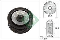 Schaeffler INA 532061910 Umlenk-/Führungsrolle, Keilrippenriemen