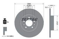 TEXTAR 92238003 Bremsscheibe