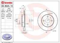 BREMBO 09B52310 Bremsscheibe
