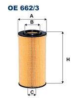 FILTRON OE662/3 Ölfilter