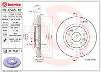 BREMBO 09C54511 Bremsscheibe