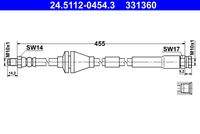 ATE 24511204543 Bremsschlauch