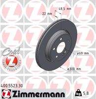 ZIMMERMANN 400552330 Bremsscheibe