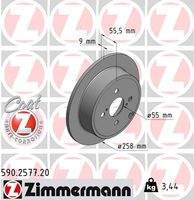 ZIMMERMANN 590257720 Bremsscheibe