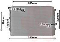 VAN WEZEL 58012713 Kühler, Motorkühlung