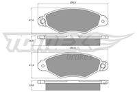 TOMEX Brakes TX1175 Bremsbelagsatz, Scheibenbremse