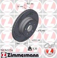ZIMMERMANN 150345154 Bremsscheibe