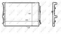 NRF 58392 Kühler, Motorkühlung