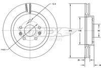 TOMEX Brakes TX7299 Bremsscheibe