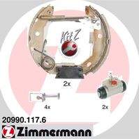 ZIMMERMANN 209901176 Bremsbackensatz