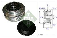 Schaeffler INA 535010710 Generatorfreilauf