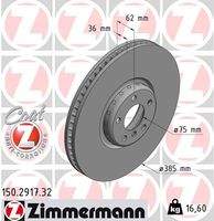 ZIMMERMANN 150291732 Bremsscheibe