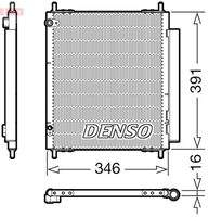 DENSO DCN07003 Kondensator, Klimaanlage