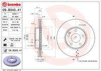 BREMBO 09B34341 Bremsscheibe