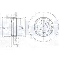 DELPHI BG4012 Bremsscheibe