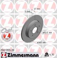 ZIMMERMANN 250135520 Bremsscheibe