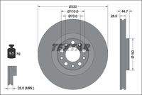 TEXTAR 92337905 Bremsscheibe