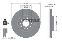 TEXTAR 92145303 Bremsscheibe