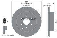 TEXTAR 92181603 Bremsscheibe