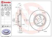 BREMBO 09A91411 Bremsscheibe