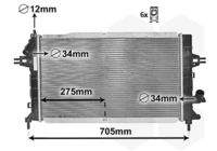 VAN WEZEL 37002364 Kühler, Motorkühlung