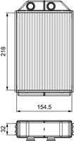 VALEO 811530 Wärmetauscher, Innenraumheizung