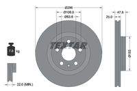 TEXTAR 92323905 Bremsscheibe