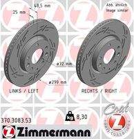 ZIMMERMANN 370308353 Bremsscheibe