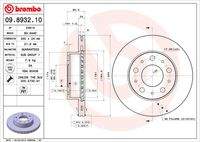 BREMBO 09893210 Bremsscheibe