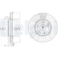 DELPHI BG3396 Bremsscheibe