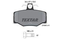 TEXTAR 2154501 Bremsbelagsatz, Scheibenbremse
