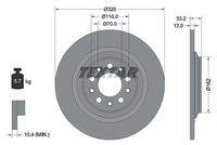TEXTAR 92304103 Bremsscheibe