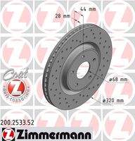 ZIMMERMANN 200253352 Bremsscheibe